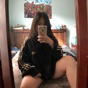 Adidas Track Jacket — Gold Firebird Edition